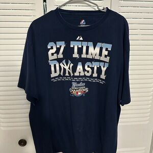 New York Yankees 27 Time Dynasty T-Shirt